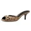 LOTOYO New Hollywood Horsebit Mules LTYK0011