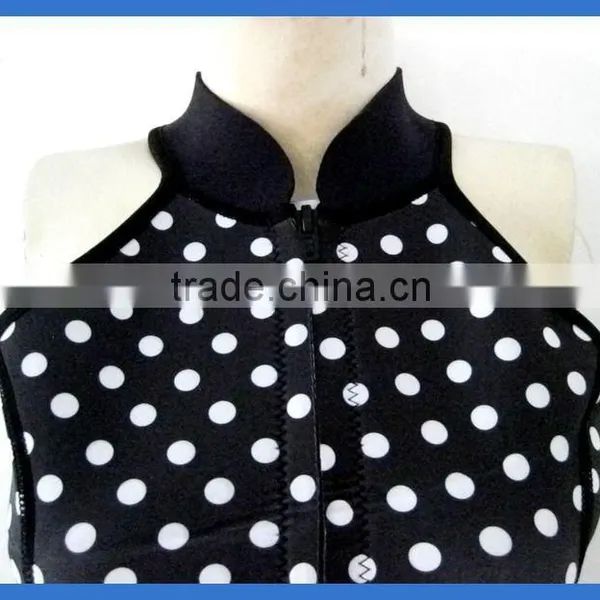 Swimwear & Beachwear Lycra Suit Neoprene Lining Fabric Swimwear photo-4