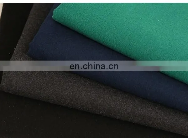 Brushed and Flocked Polyester Viscose Spandex Fabric photo-4