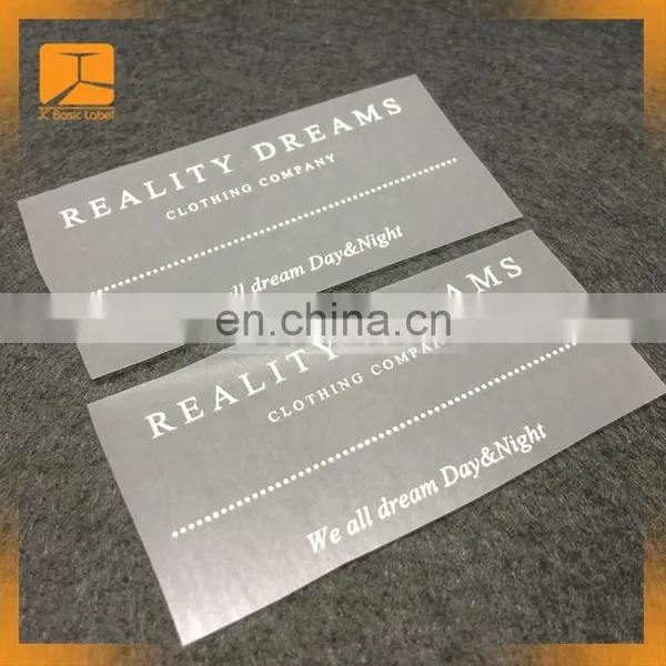 Custom Iron on Heat Transfer Label for t Shirt photo-2