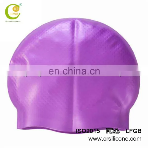 Kids Sports Silicone Material Swim Cap Flexible Durable Swimming Hat Black Yellow photo-4