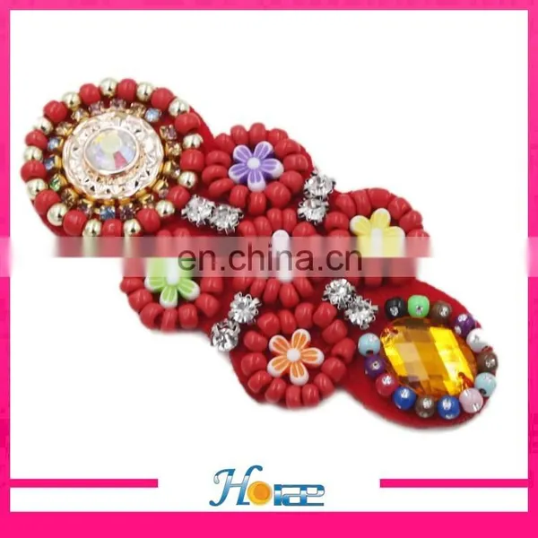 Handmade Flip Flop Decoration Lady Sandal Flower Accessories photo-6