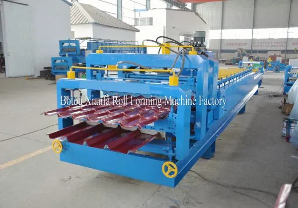 Double Decker Roof Roll Forming Machine photo-2