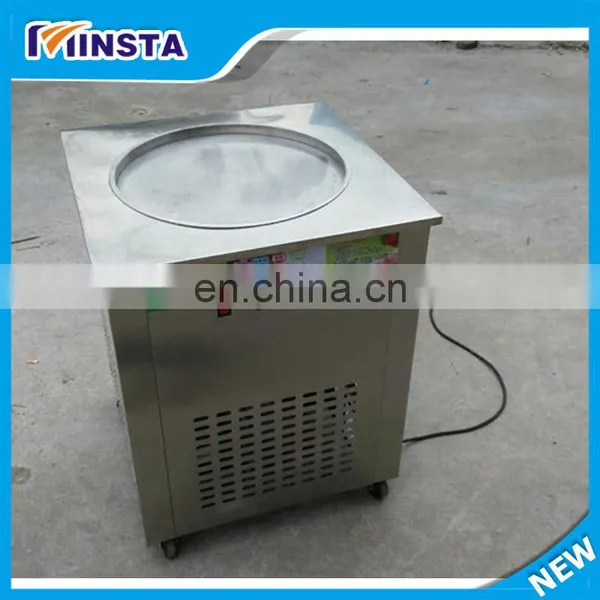 Hot Sale Cold Stone Table Fry Ice Cream Machine With Best Price and Long Service Life photo-4
