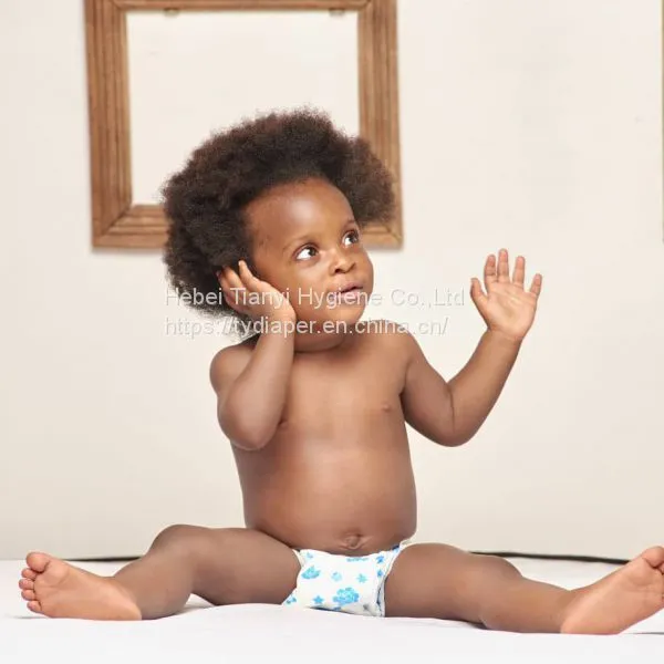 Breathable Soft Disposable Best Quality Baby Diaper Made in China photo-3