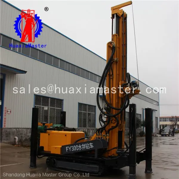 China Manufacturer FY300 Pneumatic Water Well Drilling Rig /crawler Type Industry Water Well Drill 300m Depth photo-4