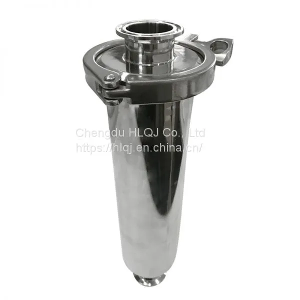 Sanitary Stainless Steel Inline Filter Fit Pipe OD 38mm/51mm Tri Clamp SS304 Strainer Filter Ferrule OD 50.5/64mm Homebrew Wort photo-2