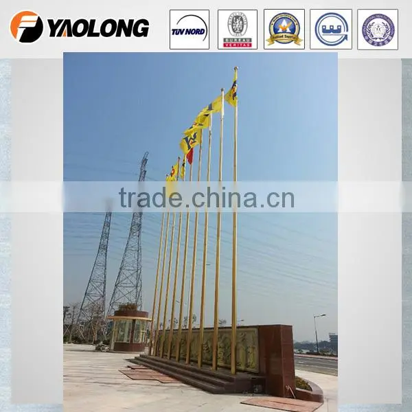 Tapered Stainless Steel Flagpole for Retail photo-2