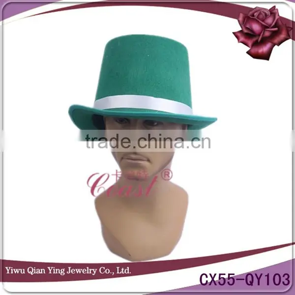 Sequin Tall Style Hat With Clover for St Patrick Day photo-5