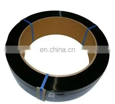 Colorful Strong Tension Green Embossed Plastic PET Strap Roll Polyester Pallet Strapping Belt for Cargo Packing photo-2