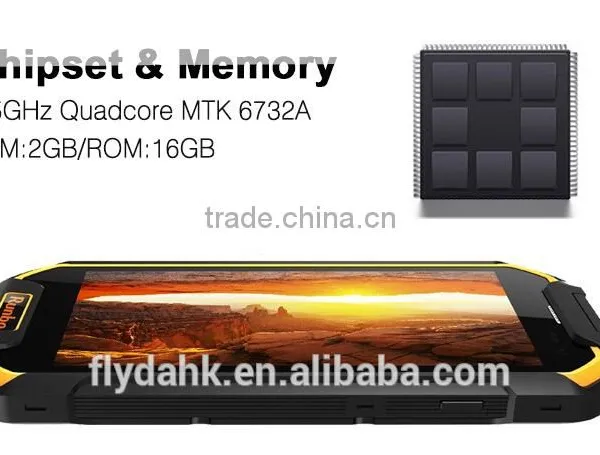 Runbo F1 IP67 Rugged Smartphone Octa Core 2gb Ram 16gb Rom Phone 4G Lte 5000mah Battery Waterproof Phone. photo-4