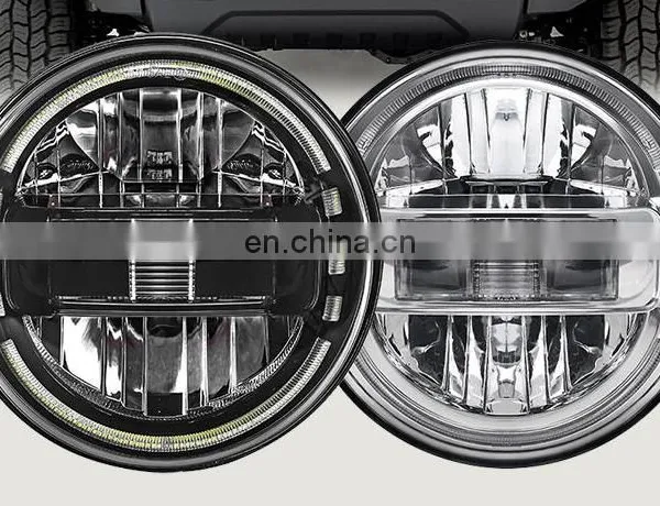 7inch Led Headlight For Jeep Wrangler JK Lens Led Headlight Auto Parts Made in China photo-2