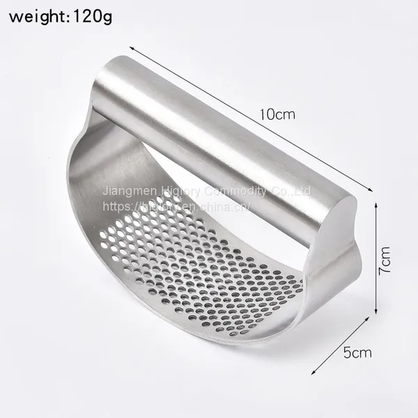 100% Stainless Steel Garlic Press Rocker, Garlic Rocker Crusher Garlic Chopper Mincer Press photo-3