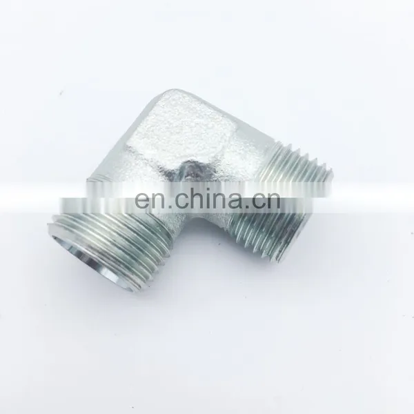 OEM Adapter Hose Fitting 90 Degree Elbow Bsp Male 60 Degree Seat to Bsp Male O-Ring Adjustable Stud for 1bg9-Og Hydraulic photo-3
