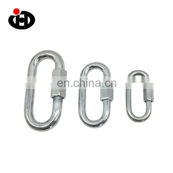 JingHong New Design Outdoor Climbing Zinc Plated Quick Link Hook photo-4