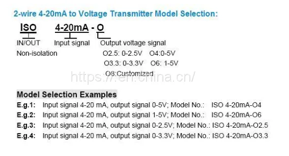 ISO 4-20mA-O6 2-Wire Passive 4-20mA to Voltage Signal Isolation Converter photo-4