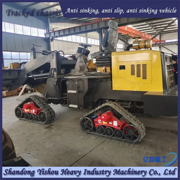 Customized Triangular Anti Sinking Tracks for Loaders to Improve Engineering Efficiency photo-3