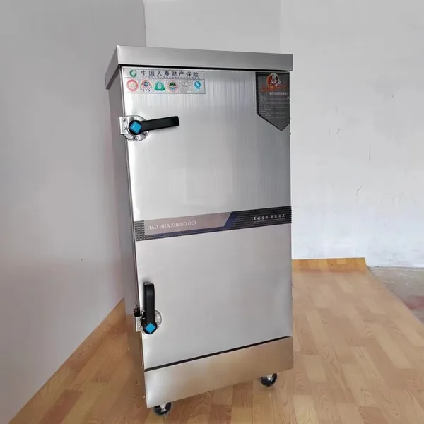 Gas Electric Food Steamer for Rice Cake Roll Steamer Cabinet