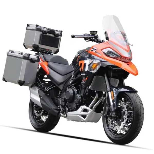 High Speed EEC Water Cooled 500cc With ABS EFI Dual Disc Brake Adult Triple Box Sport Motorcycle Adventure Touring Motorcycle