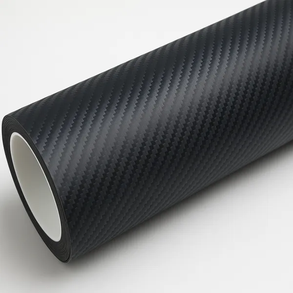 Carbon Fiber 3D Wrap Vinyl Film, 1.5m Width, Various Thickness