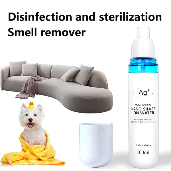 Pet Deodorization Spray, Copper Silver Ion Deodorization Spray Root Deodorization, Durable Antibacterial, 100% Chemical Free, Non-toxic Licking photo-5