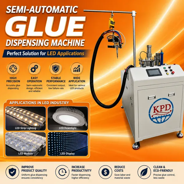 LED Beacons / Navigation / Safety Lights Potting and Encapsulation Machine With Two Parts Epoxy Potting Compound photo-4