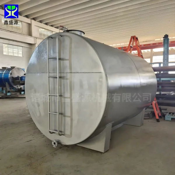 High-seal Carbon Steel Tanks, Commercial Horizontal Transport Tanks for Chemicals and Large-capacity Sewage Storage Tanks photo-2