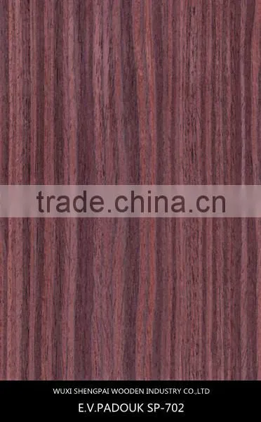 Cheap Engineered Padouk Wood Recon Face Veneer/stone Veneer Flooring for Doors,floors ,other Decoration of Shengpai China Supplier's Choice
