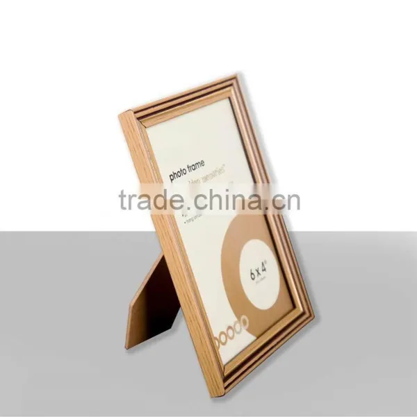 JC Wholesale Wood Effect High Quality Decoration Plastic Photo Frame photo-2