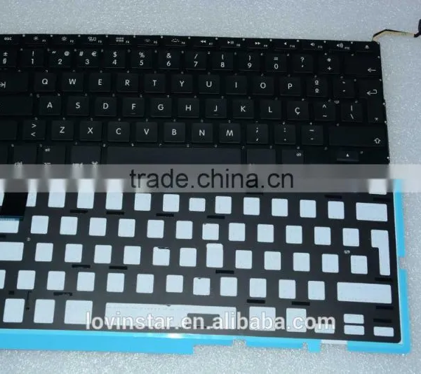 Portuguese Design Laptop Keyboard Replacement LED Backlight Lighting For Macbook Pro A1286 2008-2012 photo-4