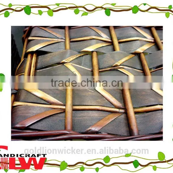 Willow and Wood Chip Hamper,hamper Basket,hamper Boxes Wholesale,laundry Hamper photo-3