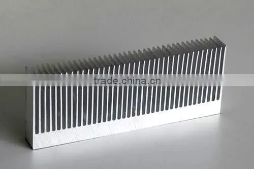 China Best Quality Customized Rectangle Shape Extruded Aluminum Radiator (aluminum Fin, Aluminum Radiator Fins) photo-2
