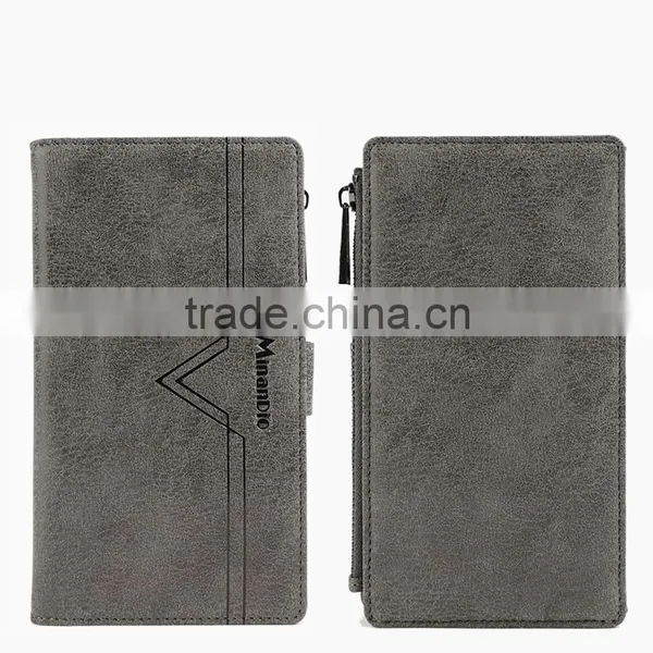 Minandio Wholesale Price Real or PU Leather Phone Case Custom Cell Phone Credit Card Holder photo-5