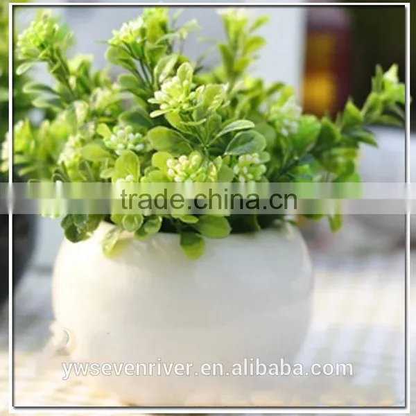 7 Fork m Bluegrass Artificial Flowers Green Plants DIY Floral Auxiliary Material Silk Flowers Flowers, Plastic Flowers Wholesale photo-2
