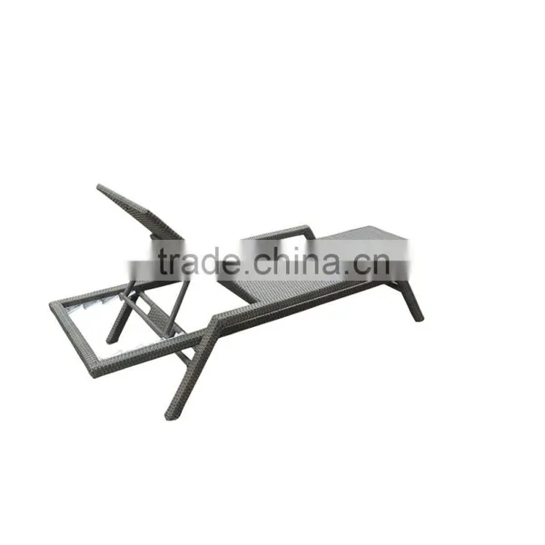New Model Sofa Bed Outdoor Aluminum Folding Beach Luxury Lounge Chair photo-4