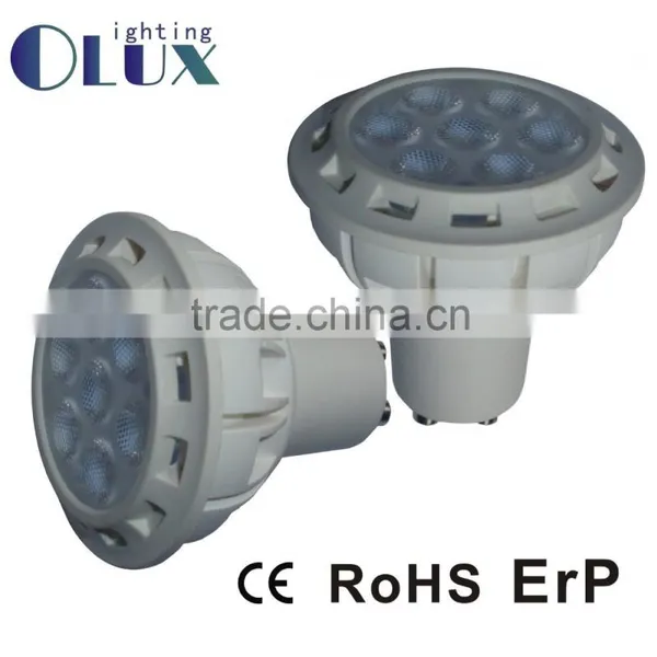 Free Sample 2016 Aluminum Housing AC170-250V CC Driver no Flicker 7W LED GU10 photo-2