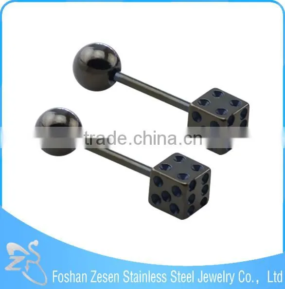 Factory Wholesale Body Piercing Free Sample Custom Different Shaped Tongue Ring photo-5