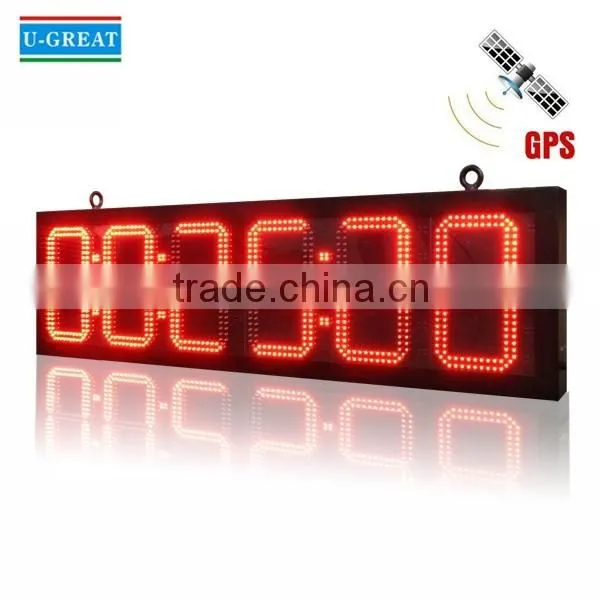 8inch LED Clock Display / LED Countdown Clock With Tripod Stand photo-3