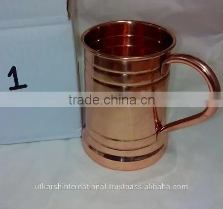 Bar Wares/Beer Copper Mug/Bar Drinkware/Beer Mug/Beer Drinking Mug/Bar Mug photo-4