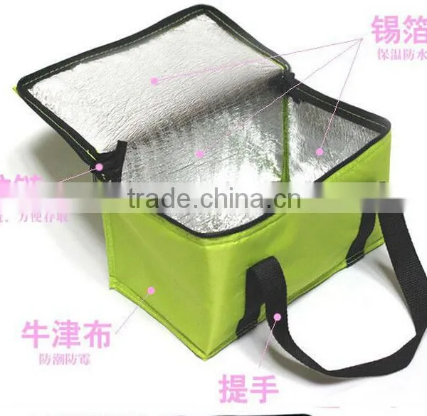 Hot Sale Insulation 4 Wine Cooler Bag 600D Polyester Cooler Bag photo-3
