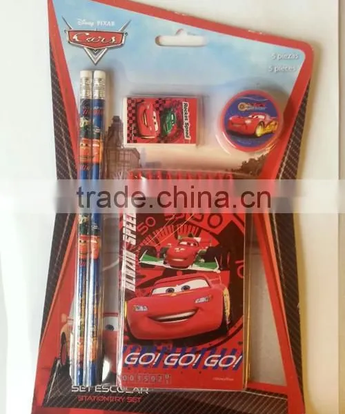 Promotion Set Cars Theme School Stationery Set photo-3