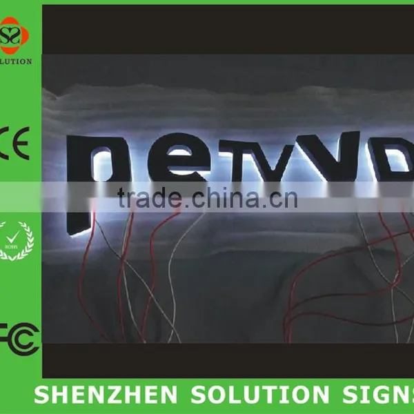 Stainless Steel 3d Back Lighting Letter photo-2