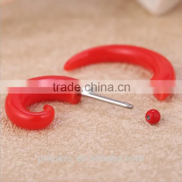 Acrylic Ear Plugs Ear Expander Carved Snail Spiral Taper Stretcher Piercing Body Jewerly photo-5