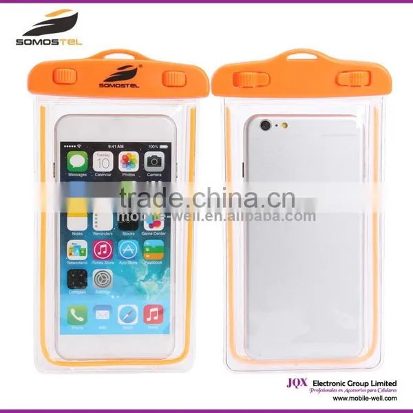 [Somostel] Hot New Products Waterproof Cell Phone Cases, Mobile Phone PVC Waterproof Bag for Promotional Gift photo-2