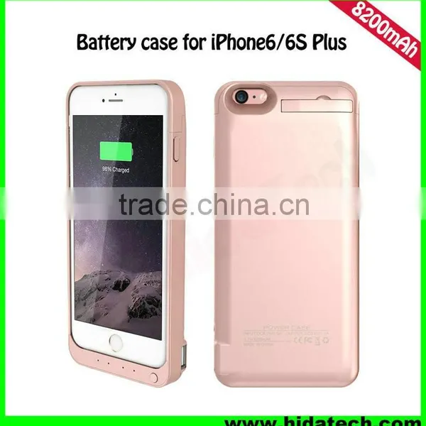 Hot Selling 8200mah Battery Power Case for IPhone 6 IPhone 6 Plus Backup Battery Phone Case photo-2