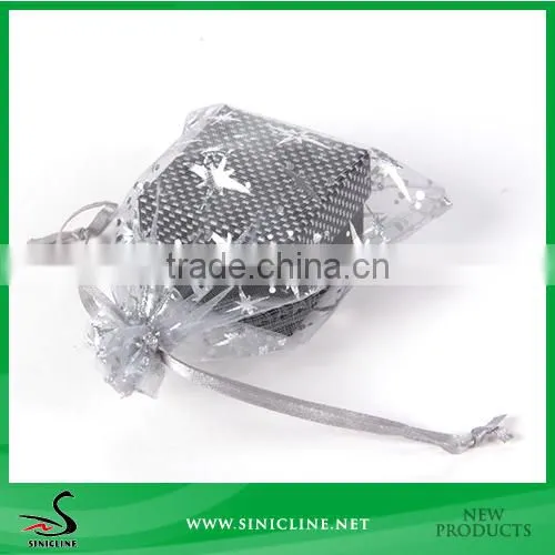 Sinicline Custom Made Drawstring Organza Gift Pouch for Promotion photo-2