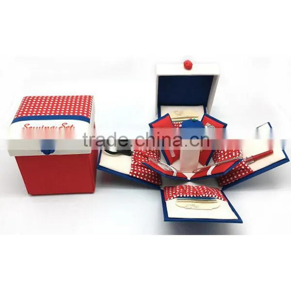 High Qulaity Popular Cheap 13.5*9.5*3cm Sewing Kits Sewing Boxes photo-3