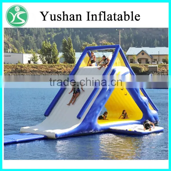 Chinese Suppliers Giant Inflatable Floating Water Slide photo-2