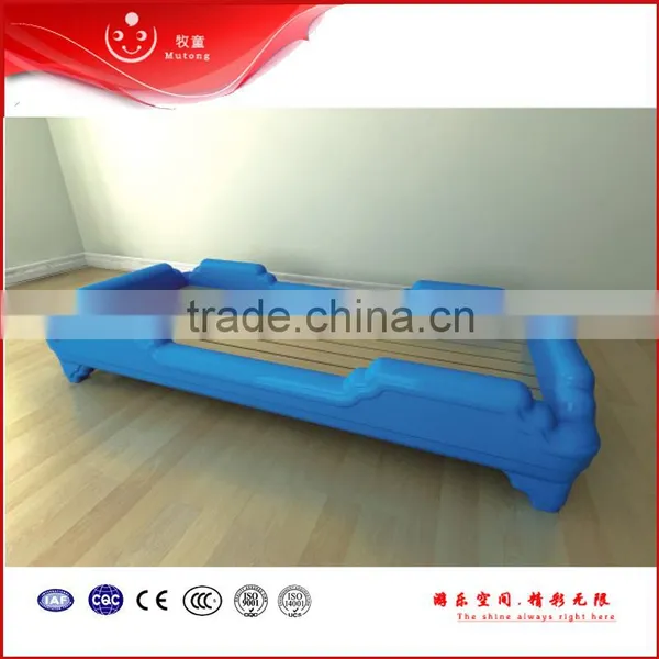 Wood Children Preschool Cheap Folding Bed photo-2