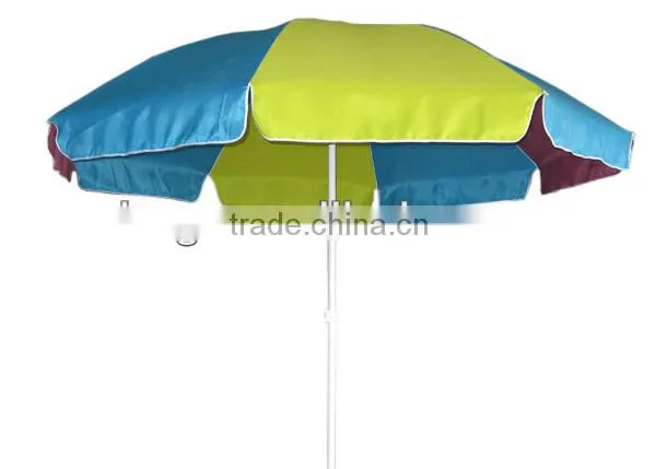 Steel Colorful Beach Umbrella